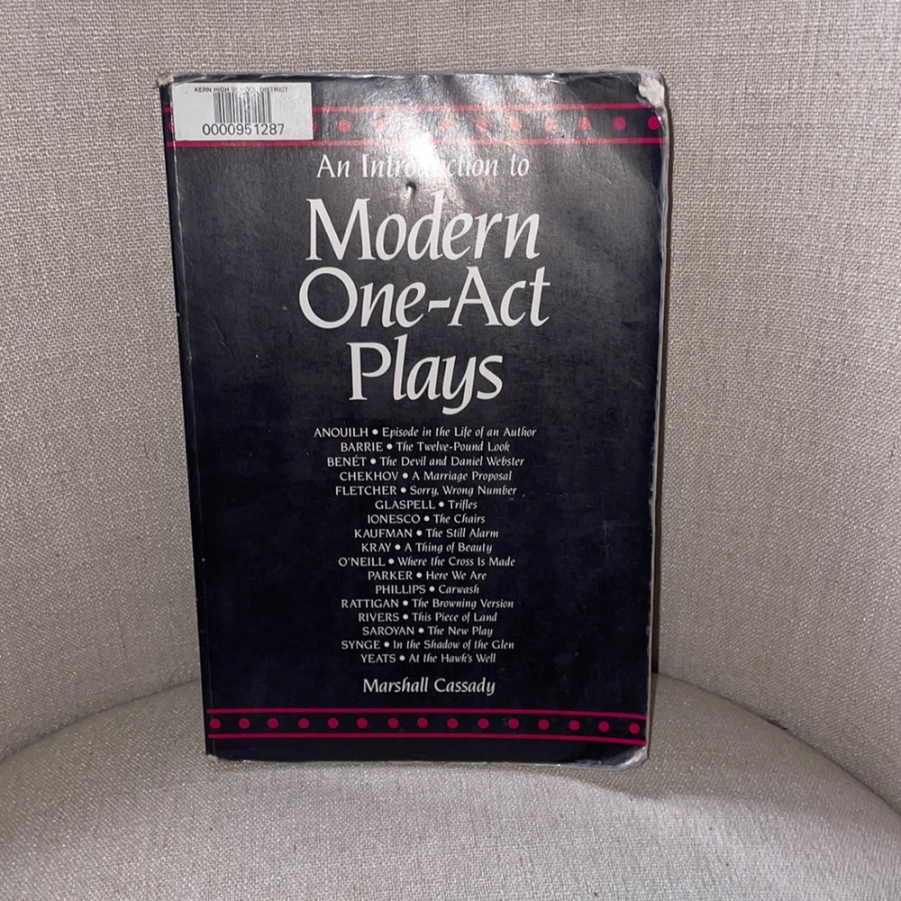 An introduction to modern one-act plays
